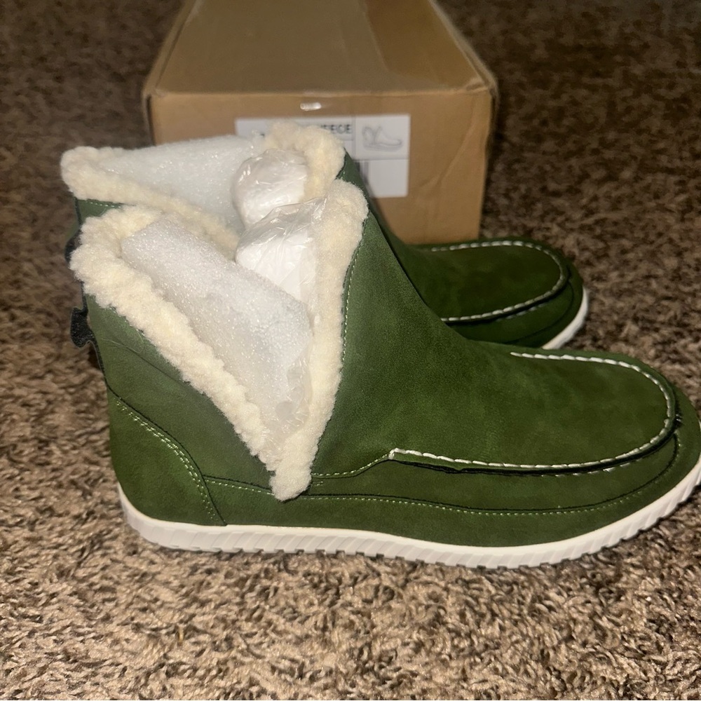 Journee Collection Capreece Green Slip-On Shoes - Picture 5 of 13
